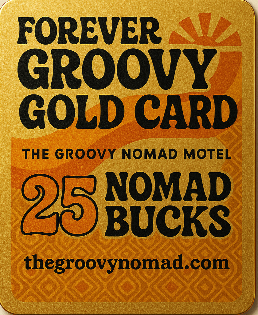 THE FOREVER GROOVY GOLD CLUB CARD